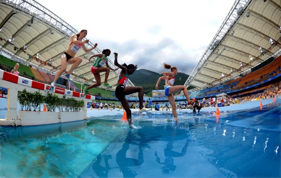 图文-大邱田径世锦赛开赛 女子3000米障碍赛比