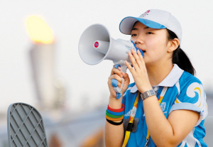 展示北京最美的微笑