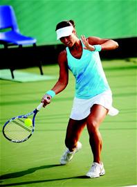 湖北男女网球队双赢开门红 李娜双打小试牛刀