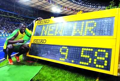 博尔特9秒58_博尔特100米9秒58_尤塞恩 博尔