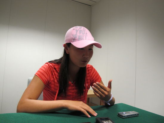 彭帅轻松获胜心情大好