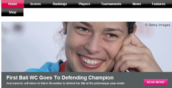 ����ھ������ð��嵺�ھ��������⿨(ͼƬ����WTA��������)
