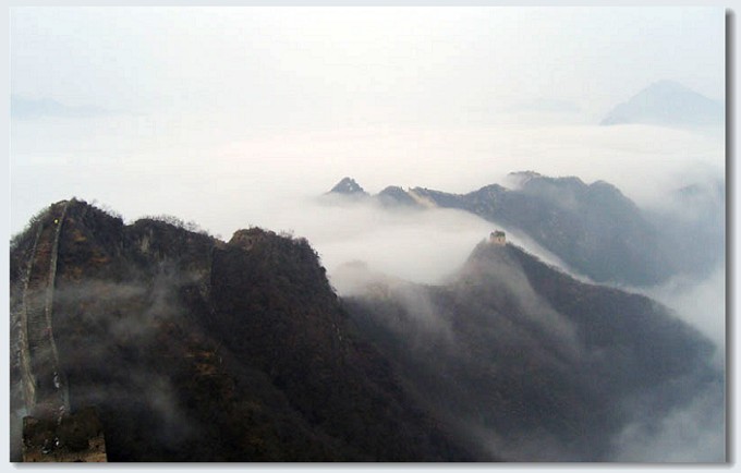 随长城一起云中漫步——北京结慕田峪长城穿越