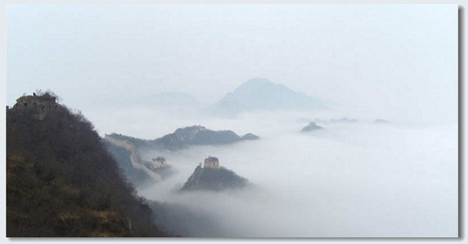 随长城一起云中漫步——北京结慕田峪长城穿越