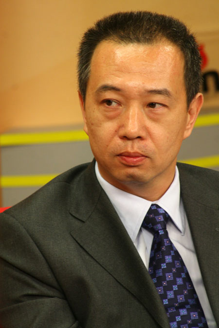 富士施乐(中国)有限公司副总裁,打印机中国区总经理苏雷做客新浪网