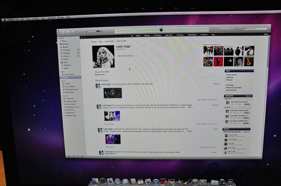 图为:itunes 10界面