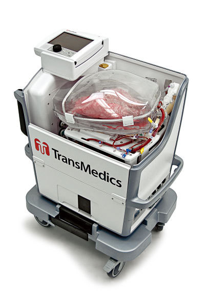 transmedics公司器官保存系统 为心脏保鲜