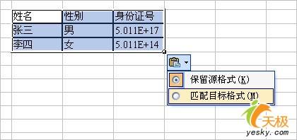 小技巧: excel單元格中正確顯示身份證號