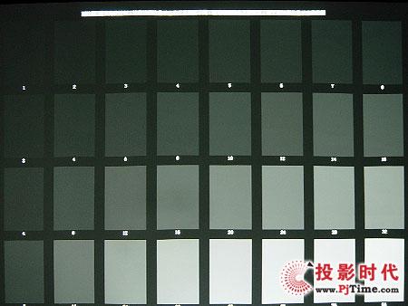 明基 mp771投影机 64位灰阶