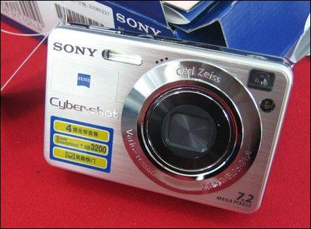 光学防抖微笑快门索尼w120仅售1099元