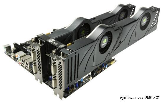 geforce gtx 280 x2 sli:radeon hd 4870 x2横行之时人们对nvidi牡 