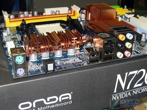 用料够猛昂达全固态热管am2主板仅售599元