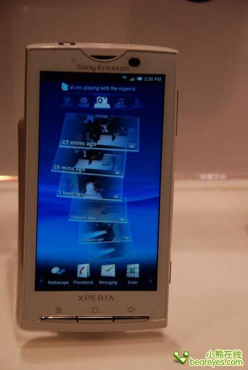 索尼爱立信|xperia x10|google|android|智能手机|ces2010