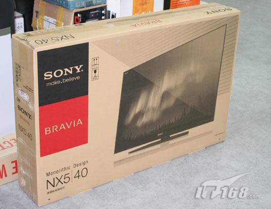 渾然天成索尼新品液晶40nx500拆箱速覽