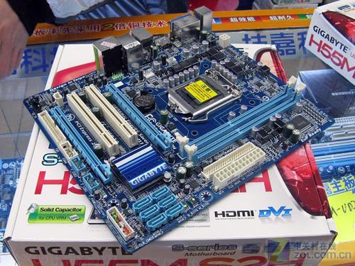 一线也玩低价 技嘉交火h55主板仅749元