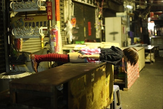 创意行为摄影 台湾仆街少女(3)