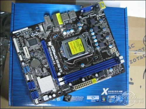 廉价华擎h61m-vs售469元