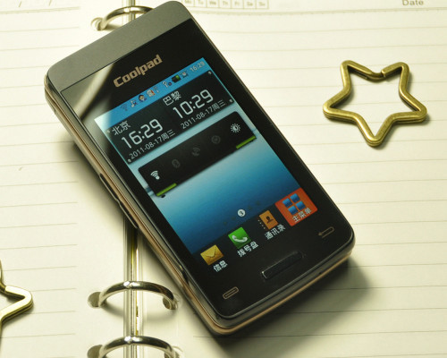 双屏双网双待酷派翻盖商务旗舰n950评测