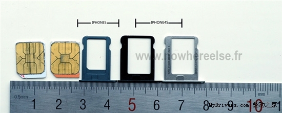 果粉继续悲剧！iPhone 5配nano-SIM卡曝光