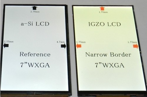 ipad mini或采用 夏普首次展示igzo面板