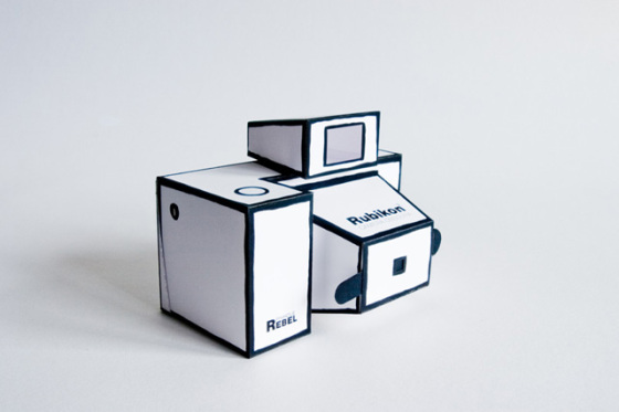 rubikon2老少咸宜的diy纸制针孔相机
