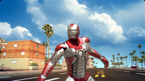 钢铁侠合体神庙水果钢铁侠3android版