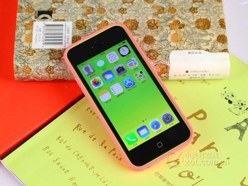 健康苹果绿港版苹果iphone5c售3400元