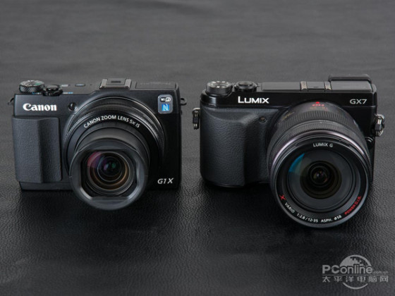 佳能g1x mark  ii与松下gx7