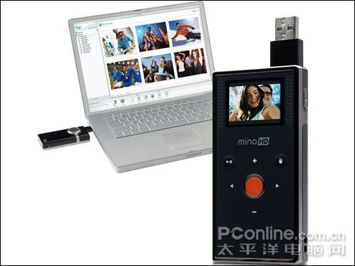 随身摄像机 flip mino超小型硬盘dv问世