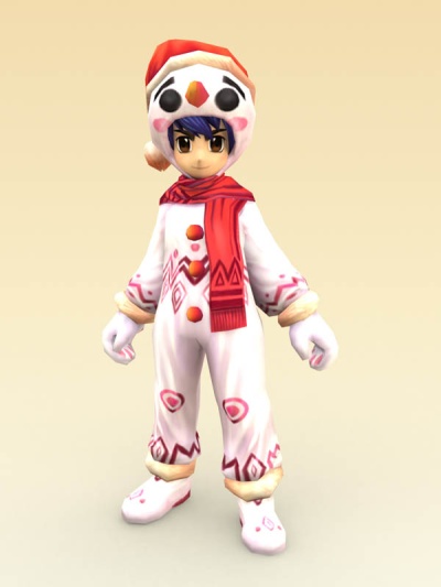 热血雪人《热血江湖ol》日服圣诞活动