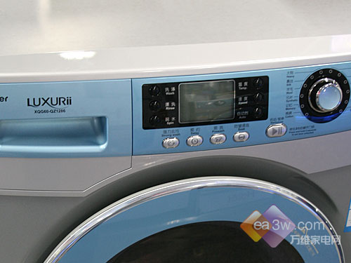 家电 正文   海尔xqg60-qz1286滚筒洗衣机的洗涤容量为6公斤,它可以