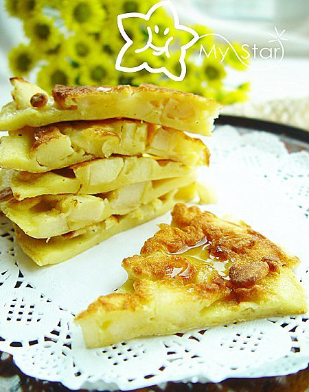 牛编私房菜:饭后营养甜点之苹果薄饼