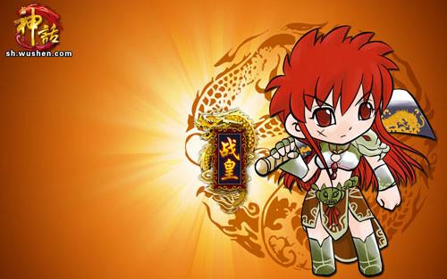 正太狂魔咬牙切齿的小狂魔,看起来脾气很火爆的样子,但是依然遮不住他