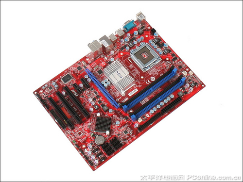 全固态电容设计微星p43主板超频评测