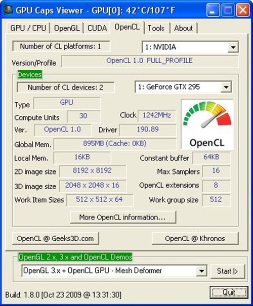  opencl gpu caps viewer1 8 