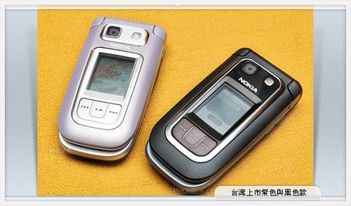 千万色靓屏诺基亚3g折叠手机6267试用