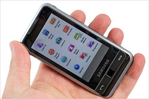 图为:三星i900手机