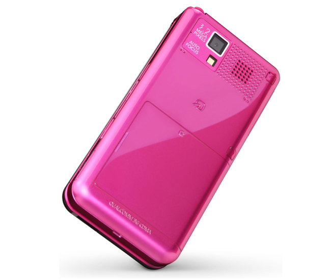 日系绝色美女手机东芝w64t靓图