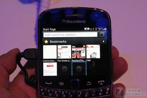 海量os7屏幕截图 黑莓9900/9930现场速评(3)