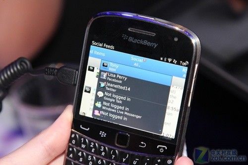 海量os7屏幕截图 黑莓9900/9930现场速评(4)