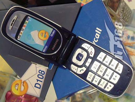 图为:三星 sgh-d108