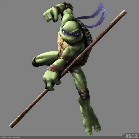 cg版电影《忍者神龟》角色赏析