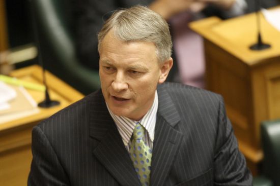 图文:新西兰工党领袖戈夫发表国情咨文演讲