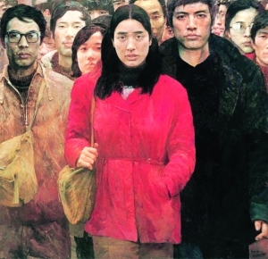 何多苓 艾轩《第三代人》 布面油画 180×190cm 1984年