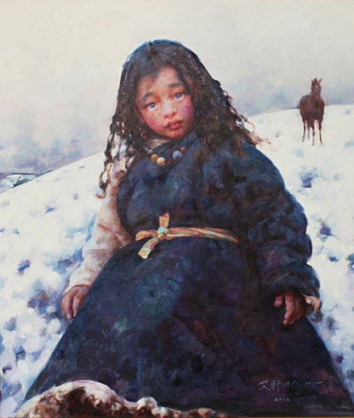 写实的力量   本件作品是艾轩先生于2012年创作的全新作品.