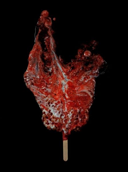 融化的冰淇淋:恶心的艺术