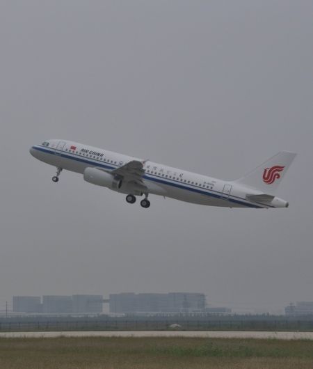 空客a320系列飞机已成为中国航企的主力机型