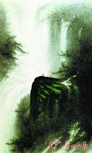 岭南画派第3代传人陈金章