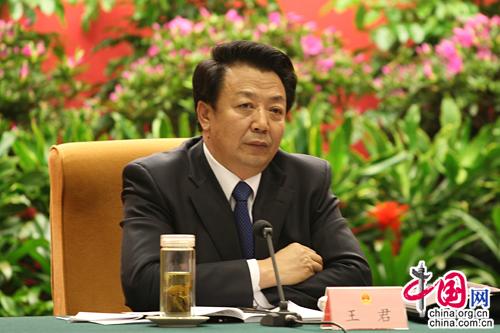 山西代表团举行首次全会原省长孟学农晋京