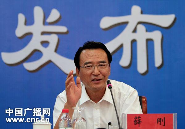 宁夏自治区旅游局副局长薛刚(摄影 马玲艳)   责编:陈钟 来源:中国